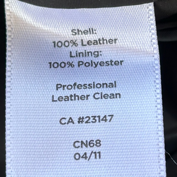 Talbots Petites Brand Women’s Leather Pencil Skirt‎ Size 4P - Picture 7 of 9